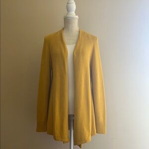 LOFT Women’s Open Front Cotton Cardigan Size: L